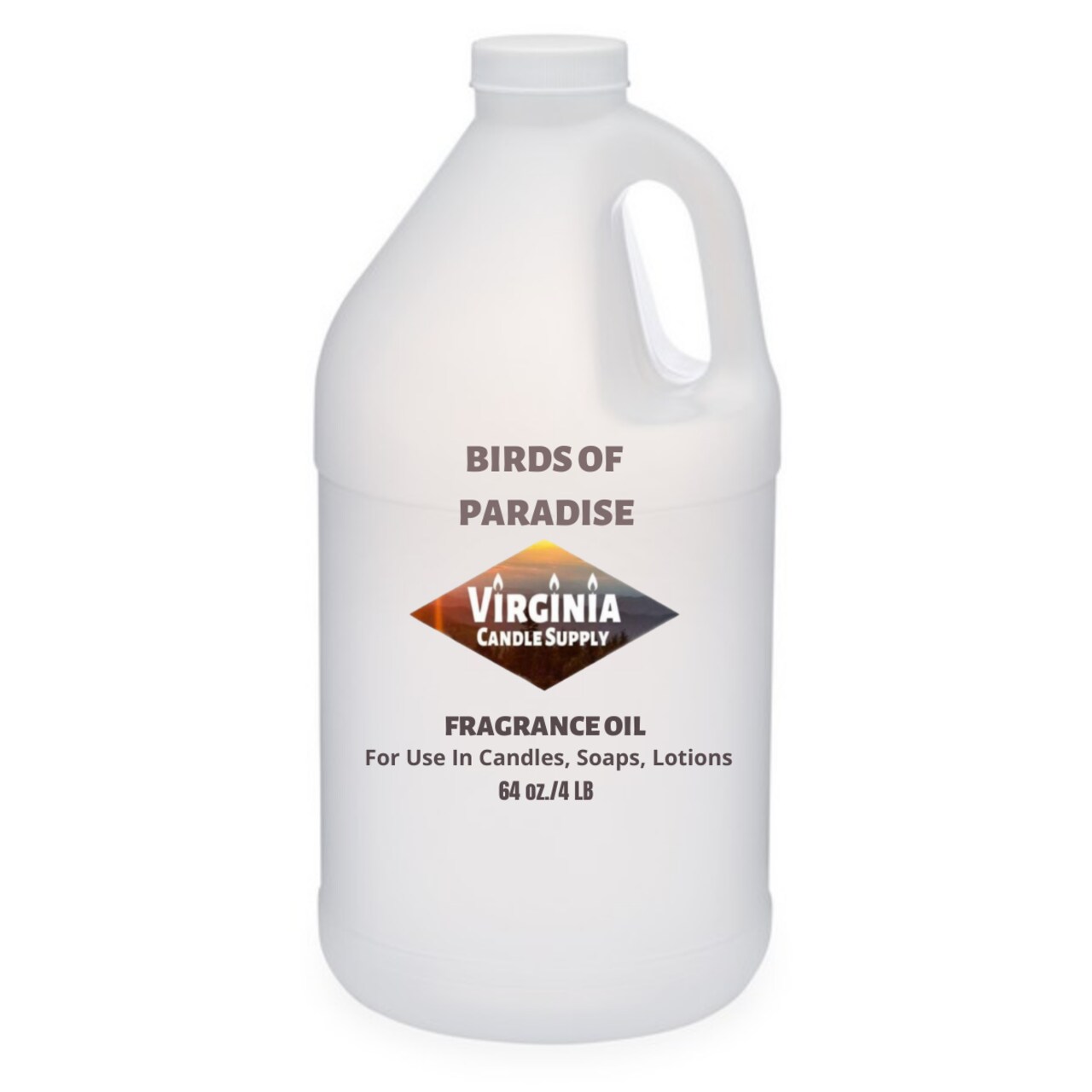 Birds of Paradise Fragrance Oil (Our Version of the Brand Name) (64 oz Jug) for Candle Making, Soap Making, Tart Making, Room Sprays, Lotions, Car Fresheners, Slime, Bath Bombs, Warmers…